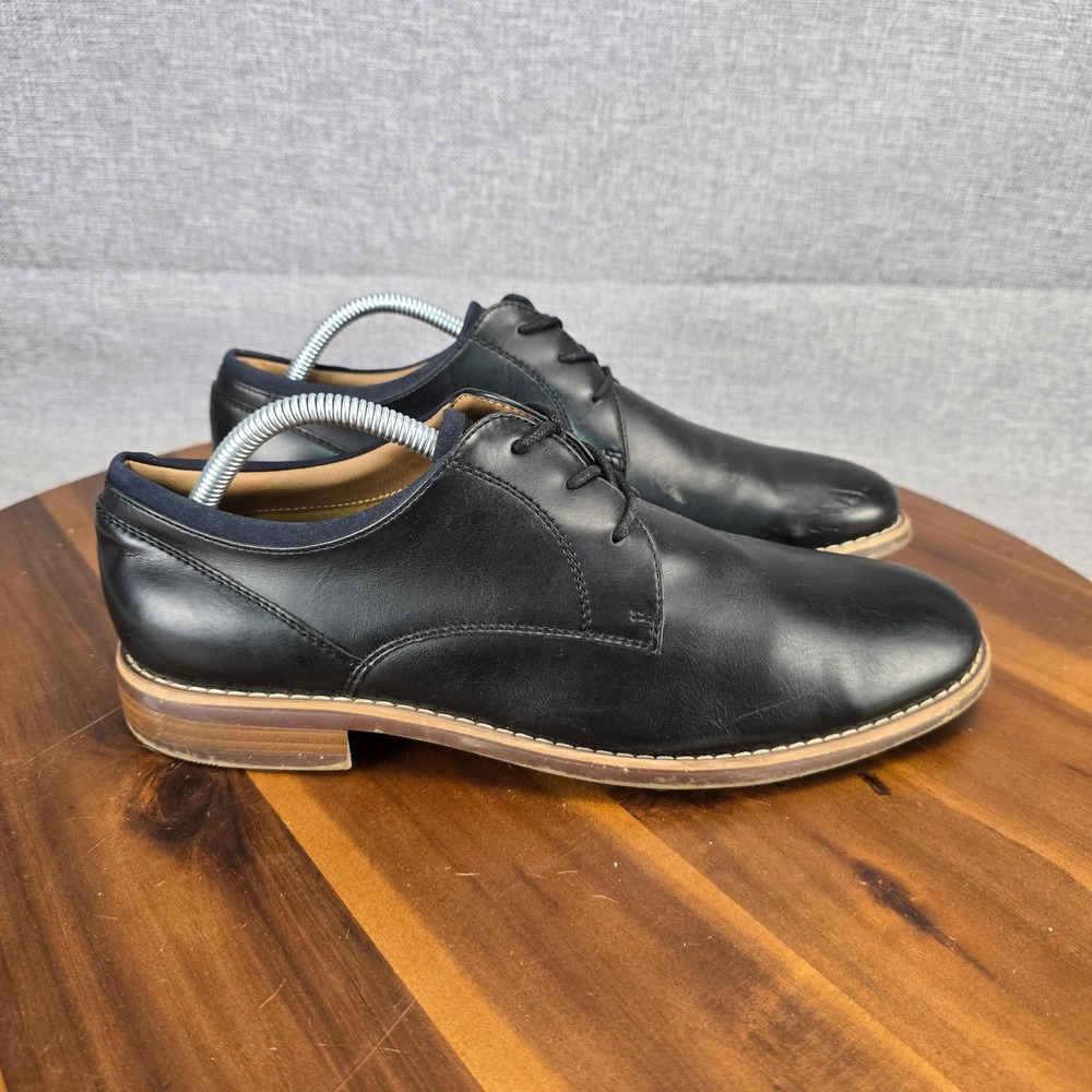 Sonoma Goods For Life Theodore Mens Black Derby Dress Shoes Sz‎ 8.5 M SNTHEODORE
